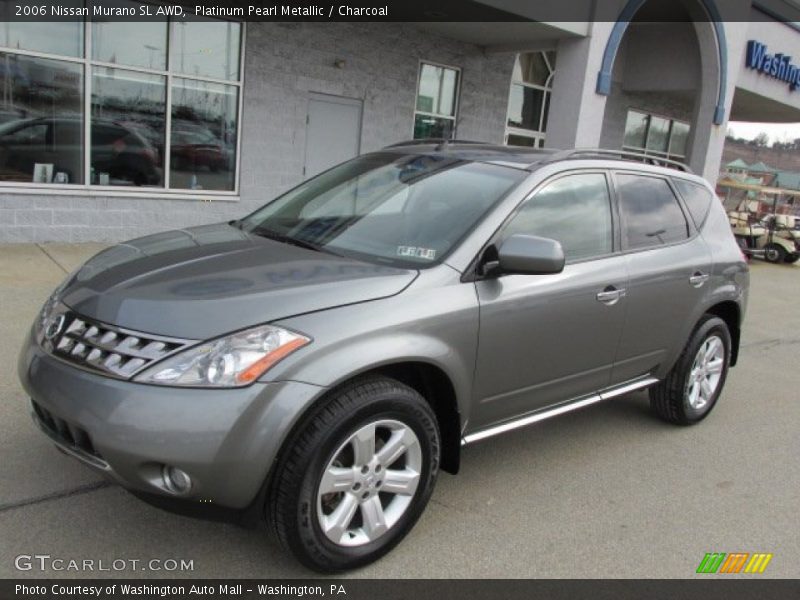 Platinum Pearl Metallic / Charcoal 2006 Nissan Murano SL AWD