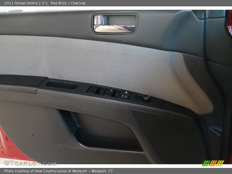 Red Brick / Charcoal 2011 Nissan Sentra 2.0 S