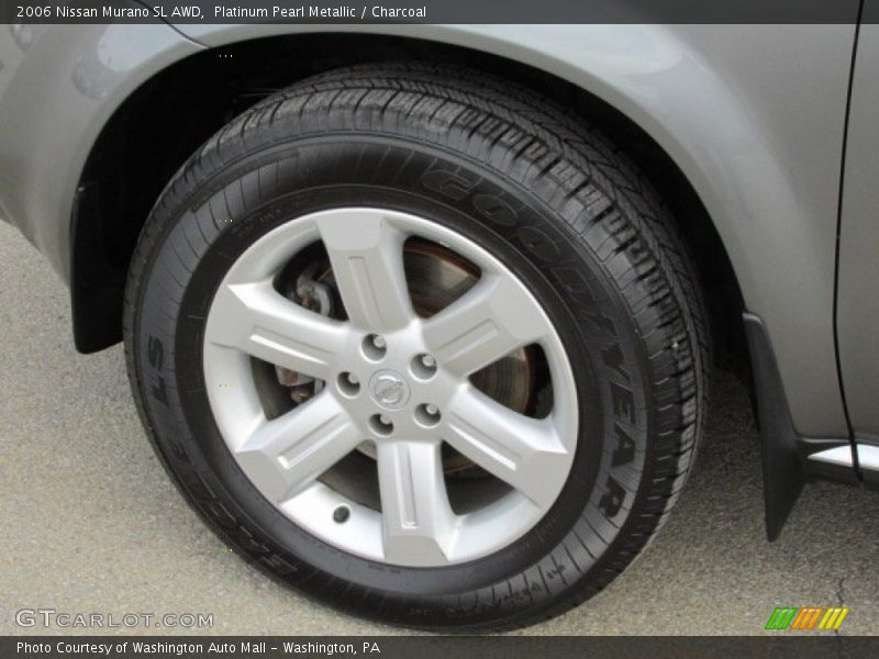 Platinum Pearl Metallic / Charcoal 2006 Nissan Murano SL AWD