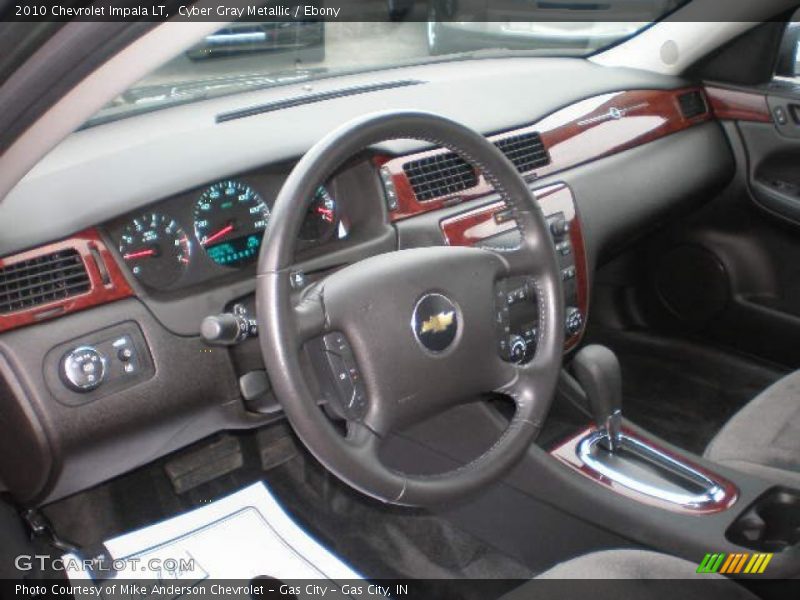 Ebony Interior - 2010 Impala LT 