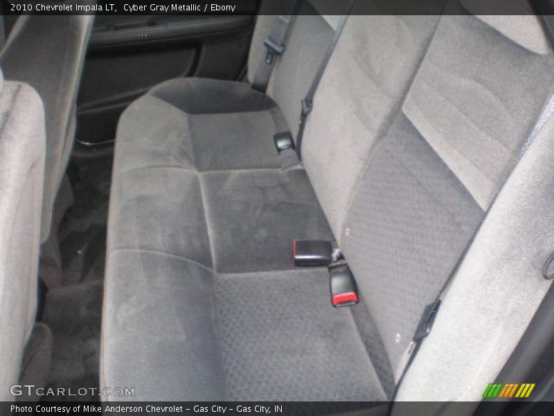 Rear Seat of 2010 Impala LT