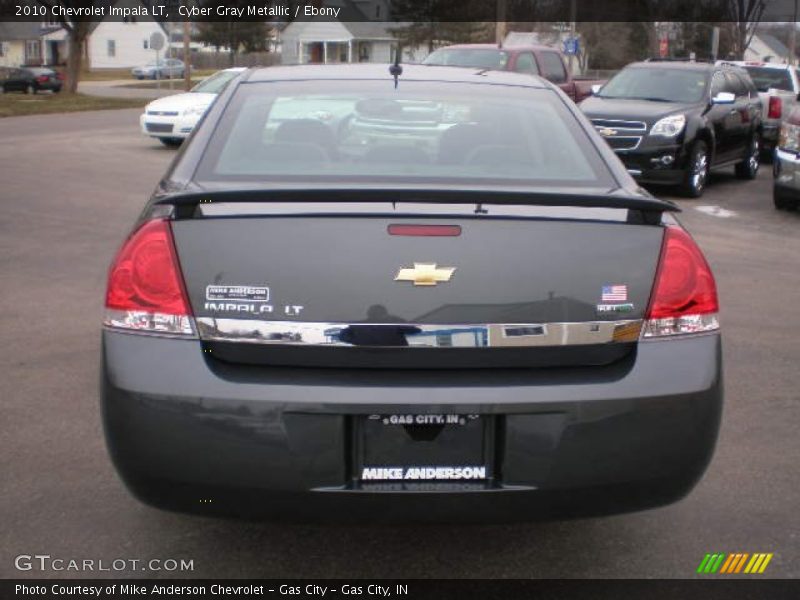 Cyber Gray Metallic / Ebony 2010 Chevrolet Impala LT