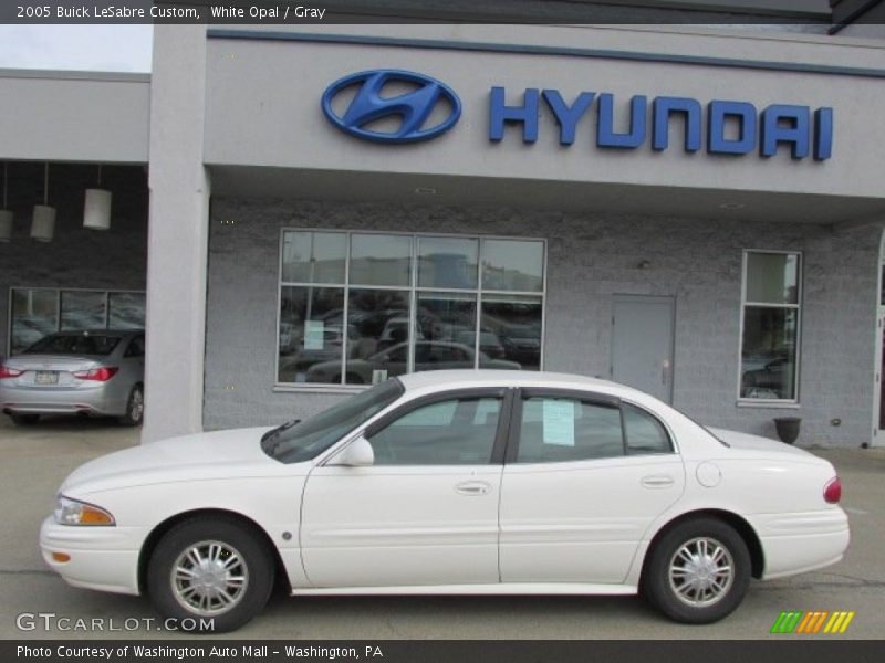 White Opal / Gray 2005 Buick LeSabre Custom