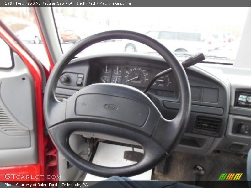  1997 F250 XL Regular Cab 4x4 Steering Wheel