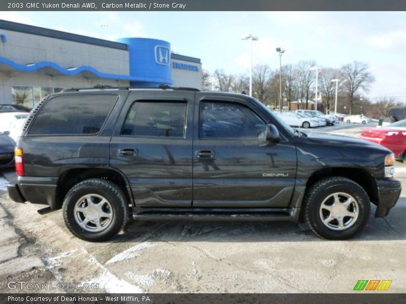Carbon Metallic / Stone Gray 2003 GMC Yukon Denali AWD