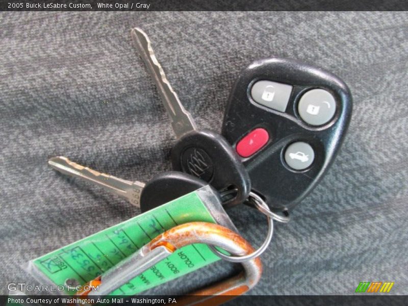 White Opal / Gray 2005 Buick LeSabre Custom
