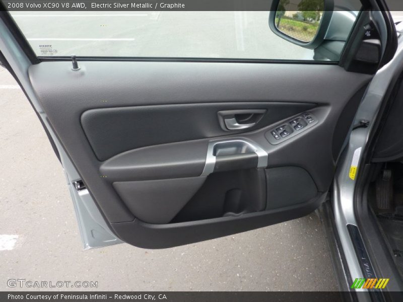 Electric Silver Metallic / Graphite 2008 Volvo XC90 V8 AWD