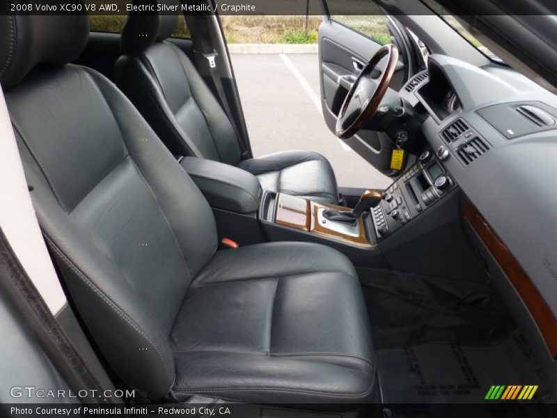 Electric Silver Metallic / Graphite 2008 Volvo XC90 V8 AWD