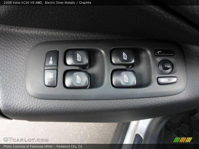 Electric Silver Metallic / Graphite 2008 Volvo XC90 V8 AWD