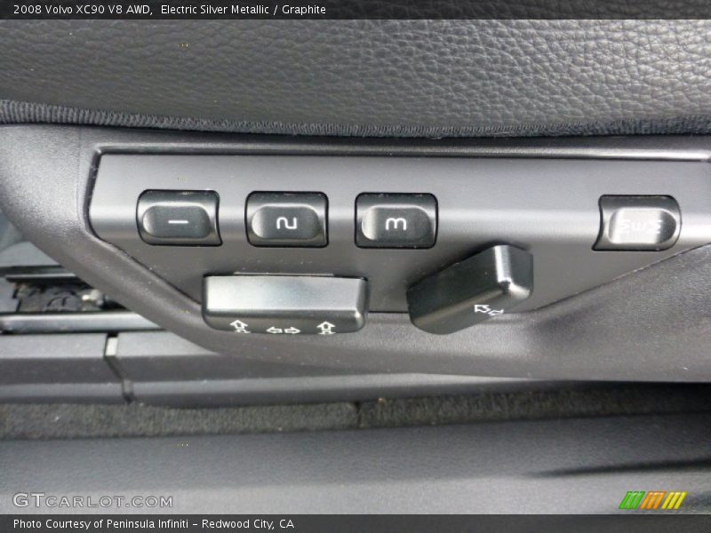 Electric Silver Metallic / Graphite 2008 Volvo XC90 V8 AWD