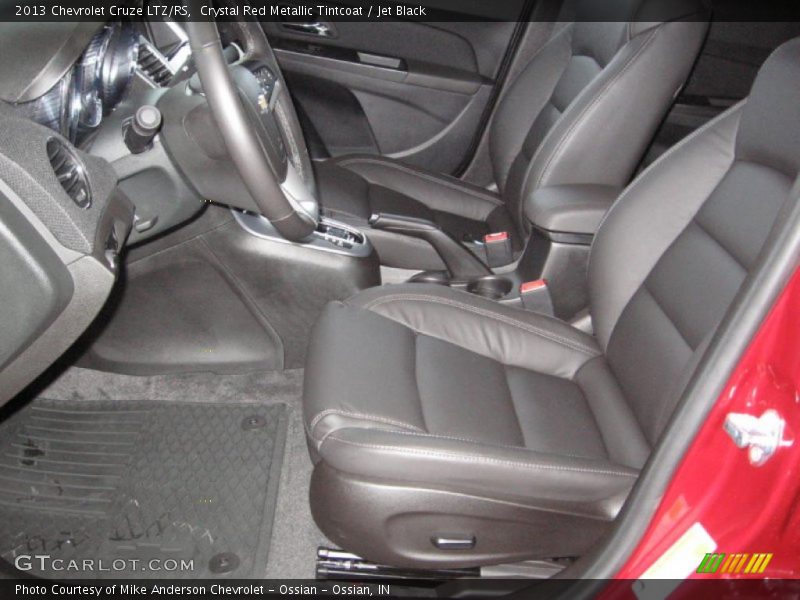 Crystal Red Metallic Tintcoat / Jet Black 2013 Chevrolet Cruze LTZ/RS
