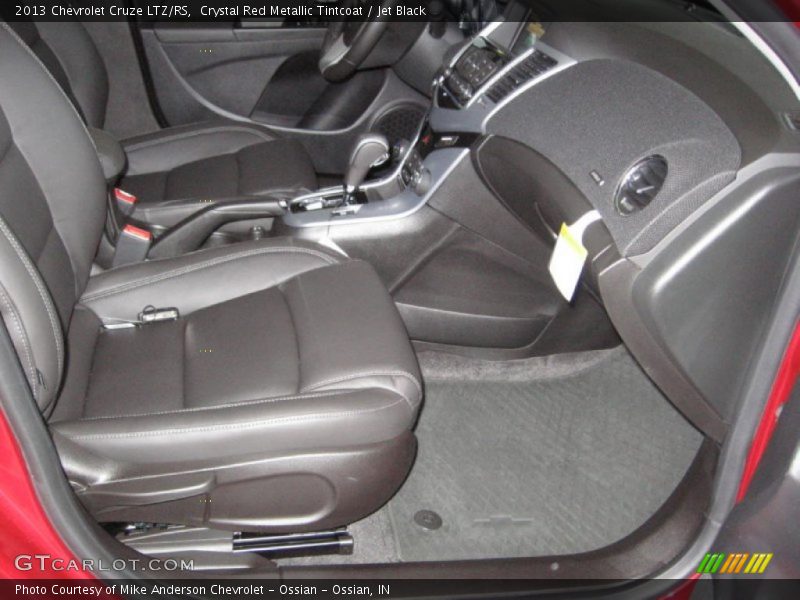 Crystal Red Metallic Tintcoat / Jet Black 2013 Chevrolet Cruze LTZ/RS