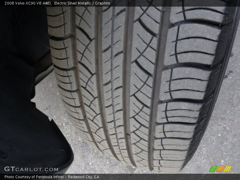 Electric Silver Metallic / Graphite 2008 Volvo XC90 V8 AWD