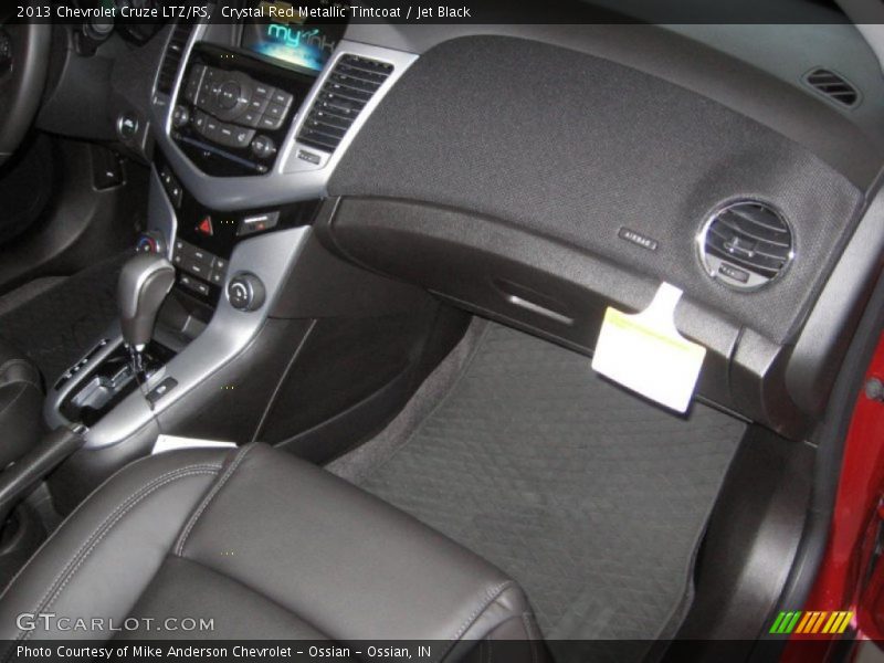 Crystal Red Metallic Tintcoat / Jet Black 2013 Chevrolet Cruze LTZ/RS