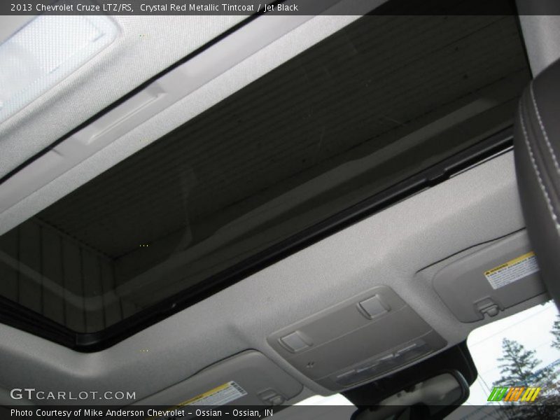 Crystal Red Metallic Tintcoat / Jet Black 2013 Chevrolet Cruze LTZ/RS