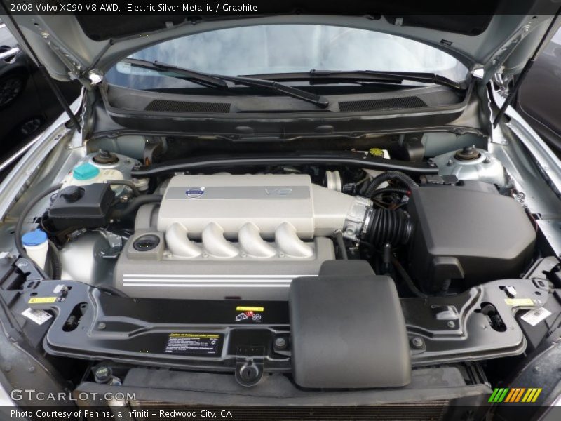 Electric Silver Metallic / Graphite 2008 Volvo XC90 V8 AWD