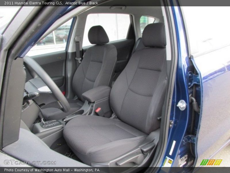 Atlantic Blue / Black 2011 Hyundai Elantra Touring GLS