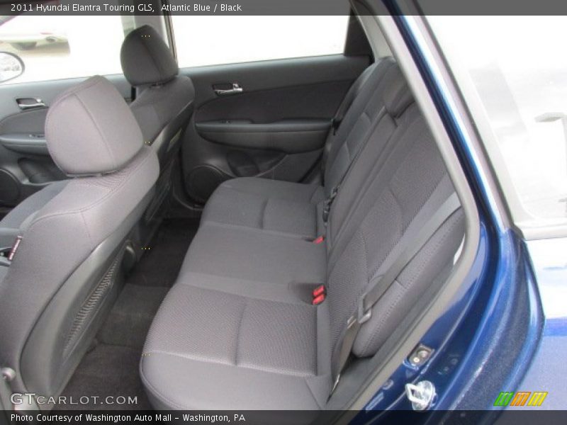 Atlantic Blue / Black 2011 Hyundai Elantra Touring GLS