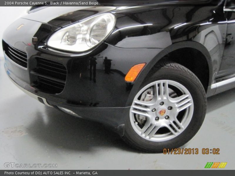 Black / Havanna/Sand Beige 2004 Porsche Cayenne S