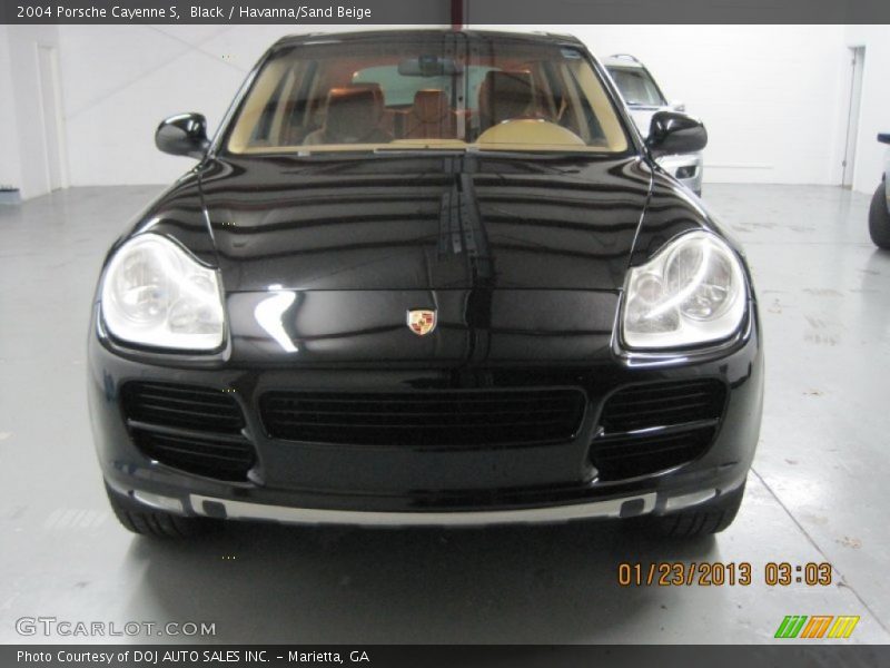 Black / Havanna/Sand Beige 2004 Porsche Cayenne S