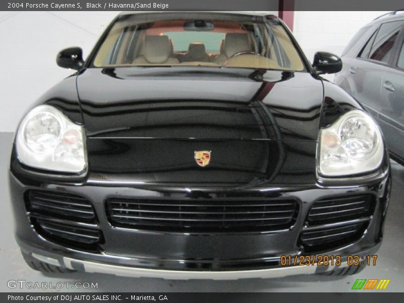 Black / Havanna/Sand Beige 2004 Porsche Cayenne S