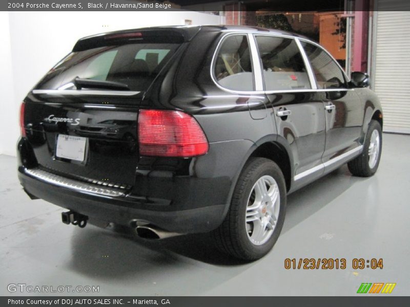 Black / Havanna/Sand Beige 2004 Porsche Cayenne S