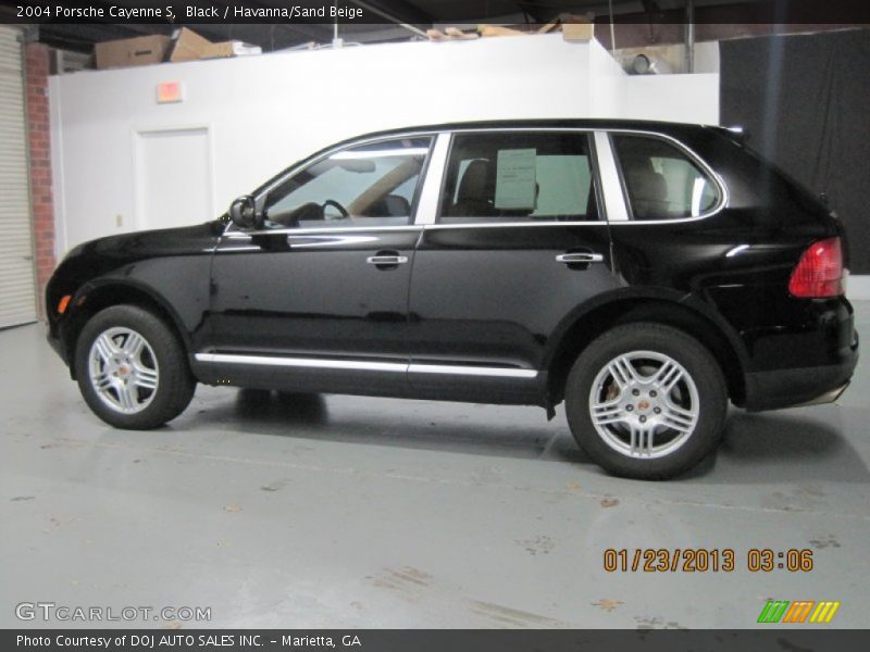 Black / Havanna/Sand Beige 2004 Porsche Cayenne S
