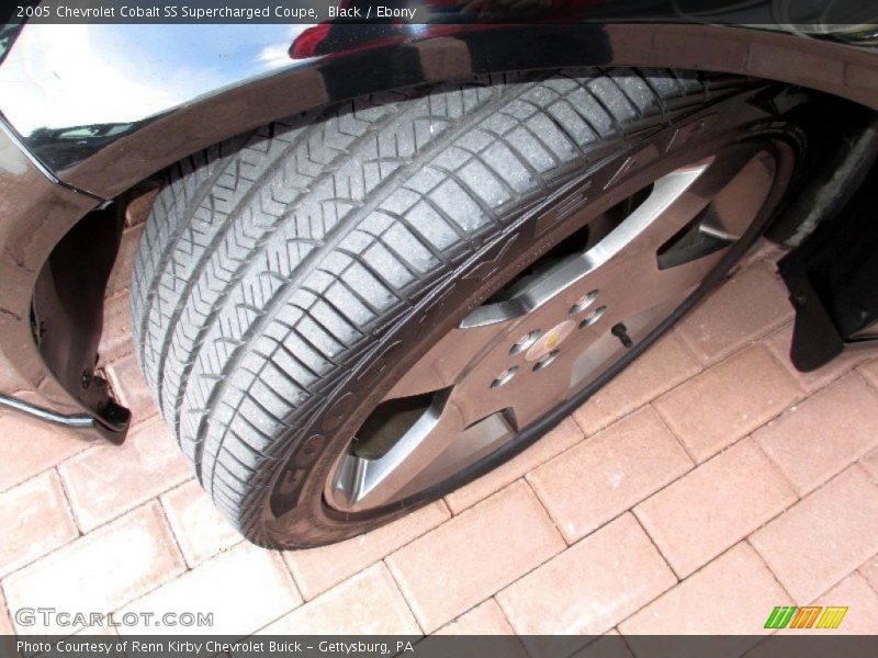 Black / Ebony 2005 Chevrolet Cobalt SS Supercharged Coupe