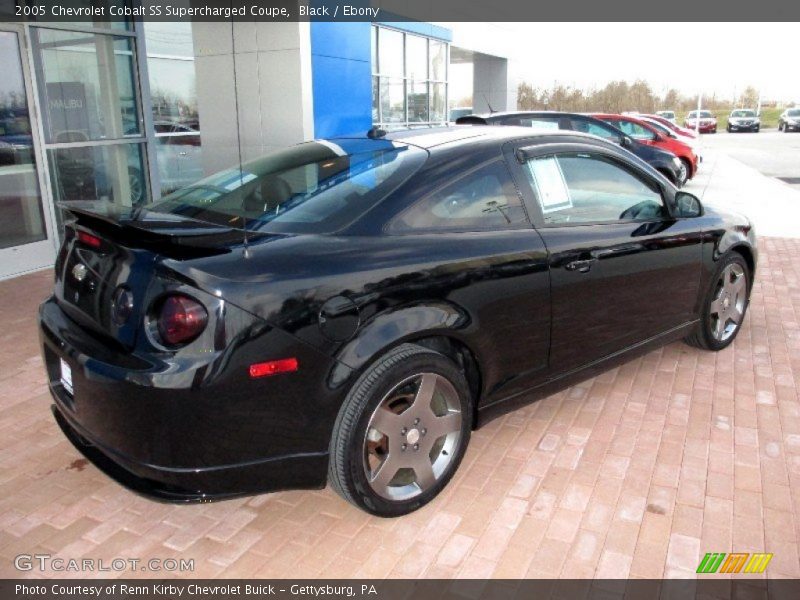 Black / Ebony 2005 Chevrolet Cobalt SS Supercharged Coupe