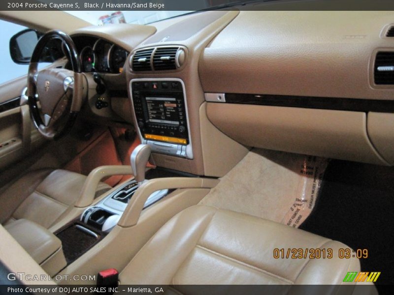 Black / Havanna/Sand Beige 2004 Porsche Cayenne S
