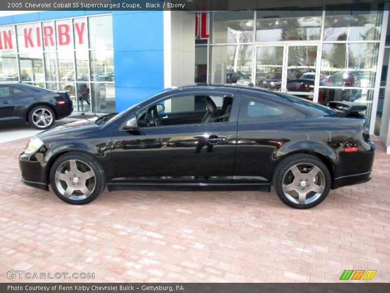 Black / Ebony 2005 Chevrolet Cobalt SS Supercharged Coupe