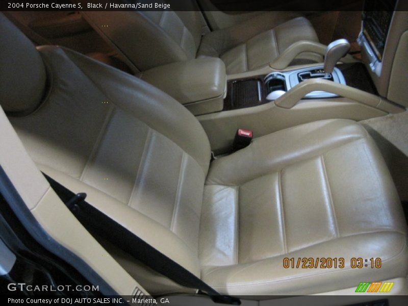 Black / Havanna/Sand Beige 2004 Porsche Cayenne S