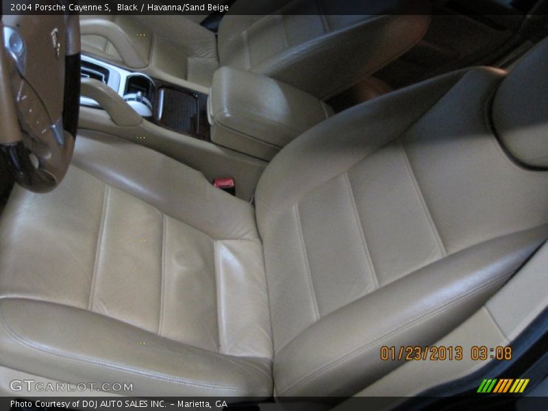Black / Havanna/Sand Beige 2004 Porsche Cayenne S