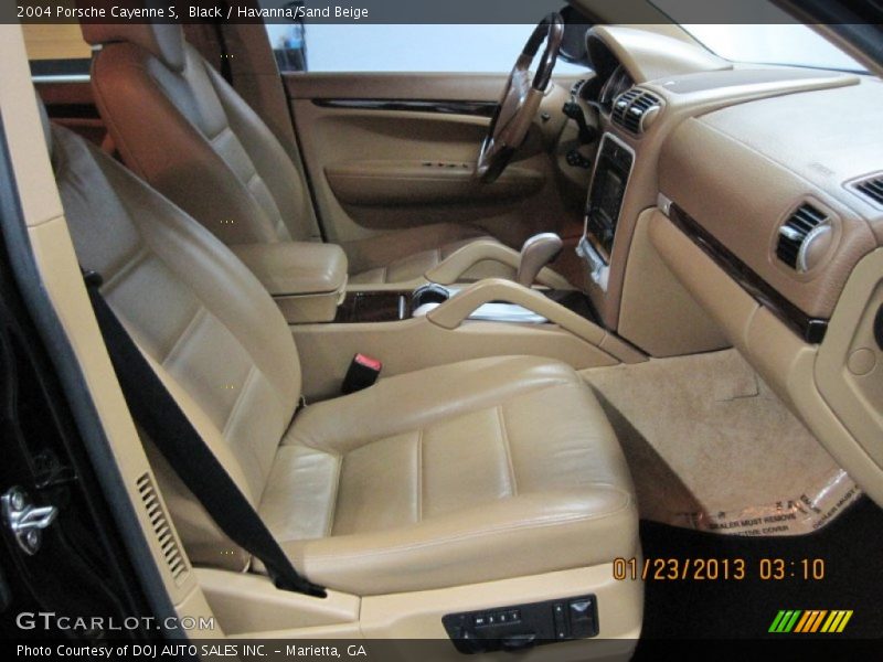 Black / Havanna/Sand Beige 2004 Porsche Cayenne S