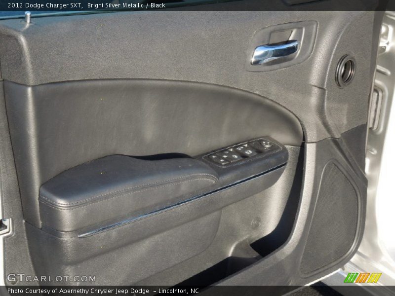 Bright Silver Metallic / Black 2012 Dodge Charger SXT