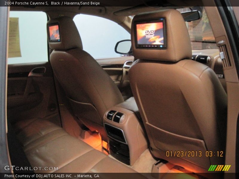 Black / Havanna/Sand Beige 2004 Porsche Cayenne S