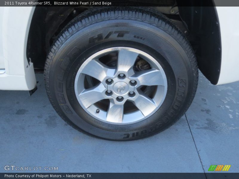 Blizzard White Pearl / Sand Beige 2011 Toyota 4Runner SR5