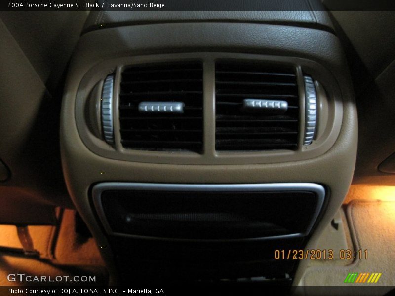 Black / Havanna/Sand Beige 2004 Porsche Cayenne S
