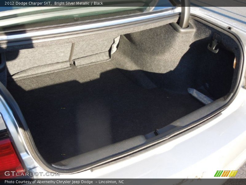 Bright Silver Metallic / Black 2012 Dodge Charger SXT