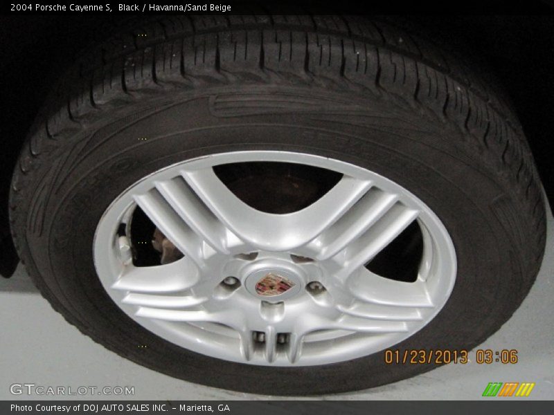 Black / Havanna/Sand Beige 2004 Porsche Cayenne S