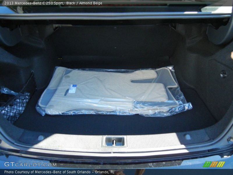 Black / Almond Beige 2013 Mercedes-Benz C 250 Sport