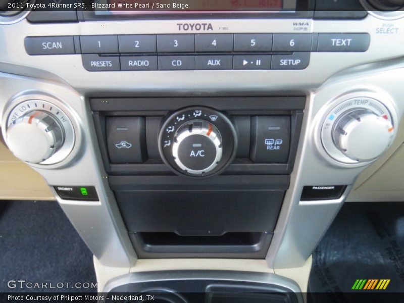 Blizzard White Pearl / Sand Beige 2011 Toyota 4Runner SR5