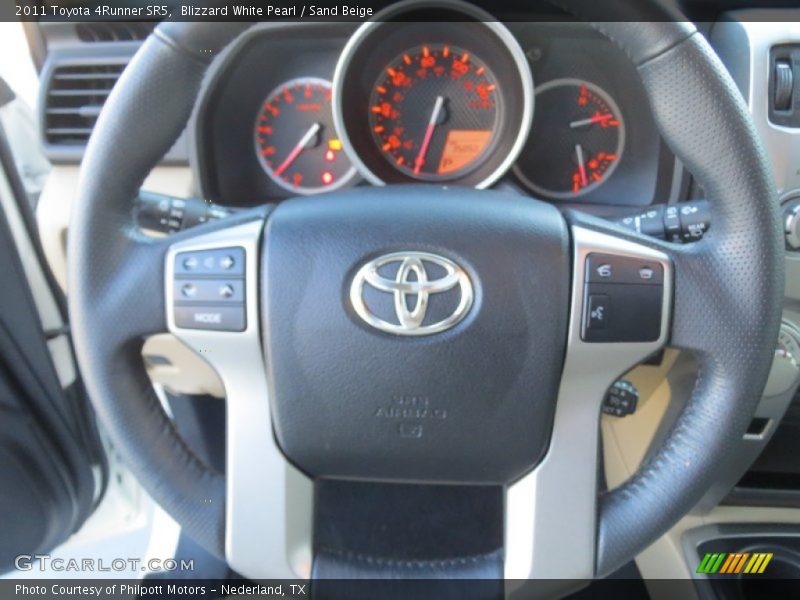 Blizzard White Pearl / Sand Beige 2011 Toyota 4Runner SR5