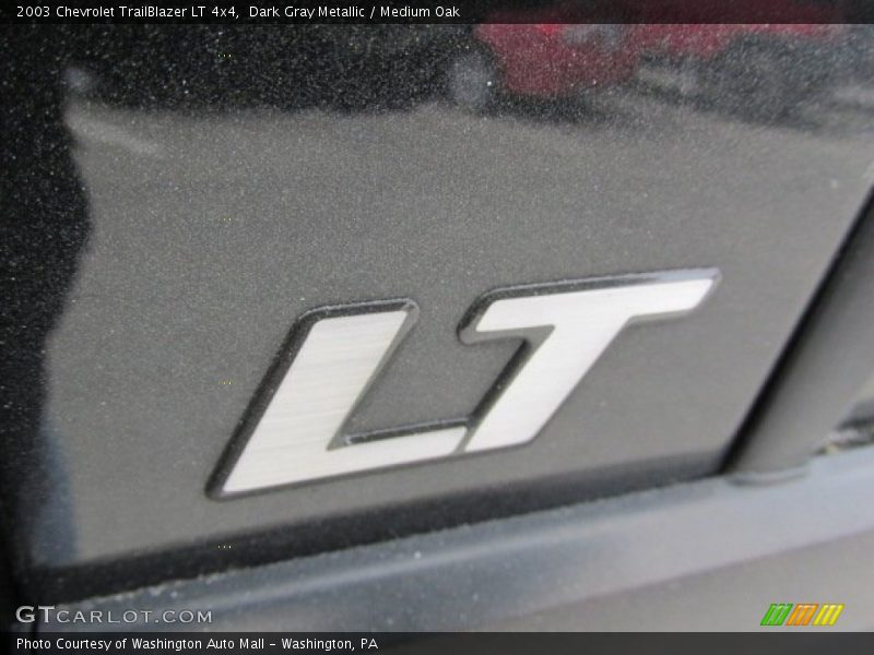 Dark Gray Metallic / Medium Oak 2003 Chevrolet TrailBlazer LT 4x4