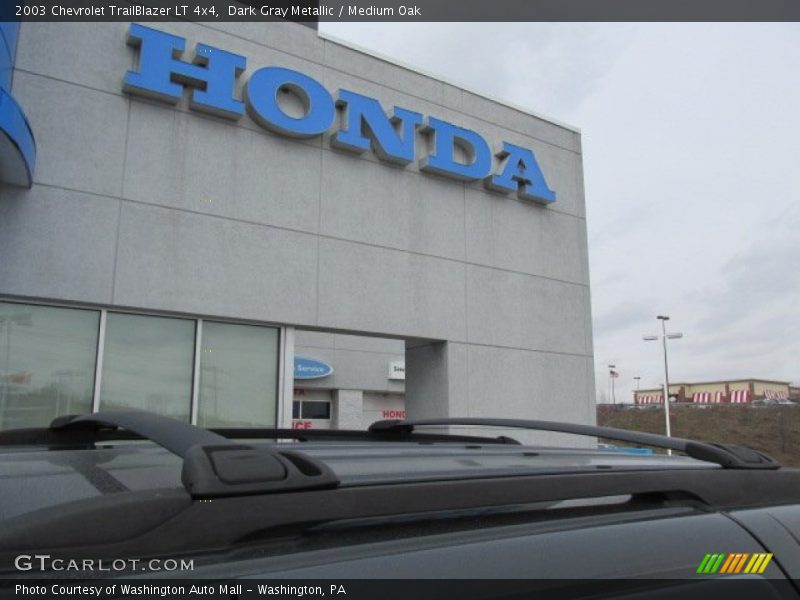 Dark Gray Metallic / Medium Oak 2003 Chevrolet TrailBlazer LT 4x4