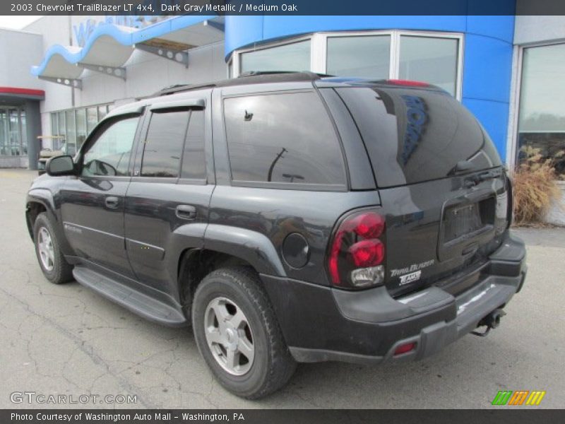 Dark Gray Metallic / Medium Oak 2003 Chevrolet TrailBlazer LT 4x4