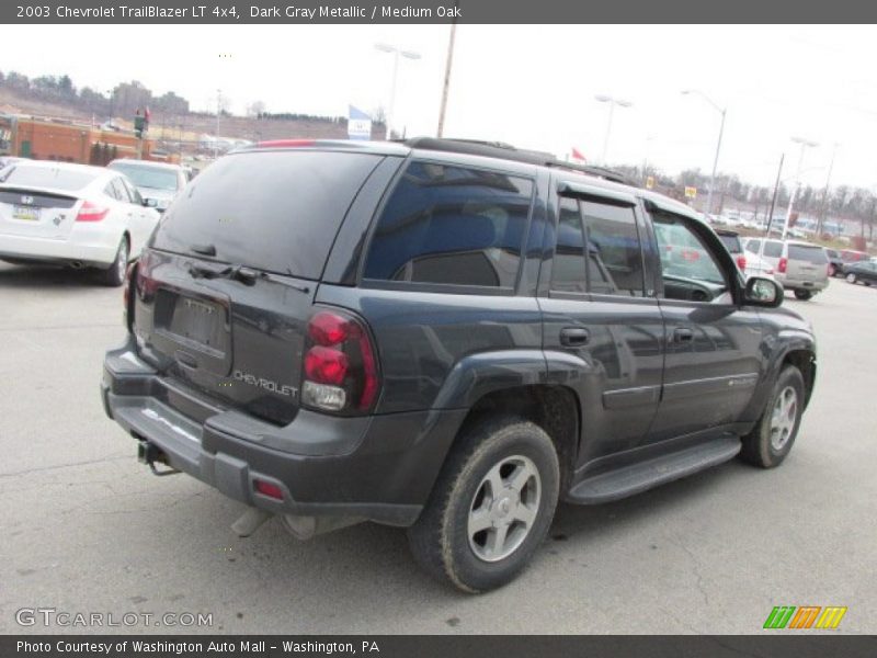 Dark Gray Metallic / Medium Oak 2003 Chevrolet TrailBlazer LT 4x4