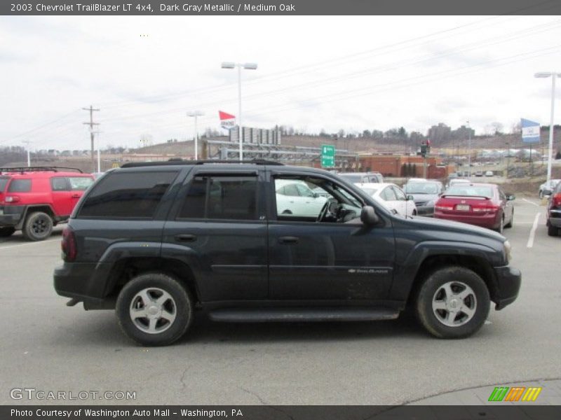 Dark Gray Metallic / Medium Oak 2003 Chevrolet TrailBlazer LT 4x4