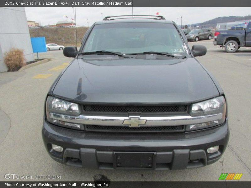 Dark Gray Metallic / Medium Oak 2003 Chevrolet TrailBlazer LT 4x4