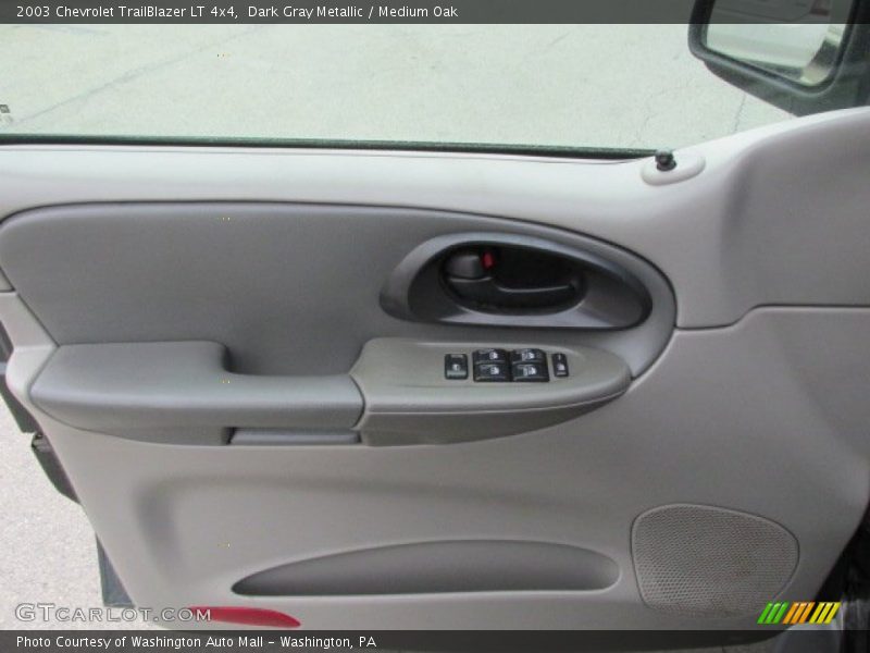 Dark Gray Metallic / Medium Oak 2003 Chevrolet TrailBlazer LT 4x4